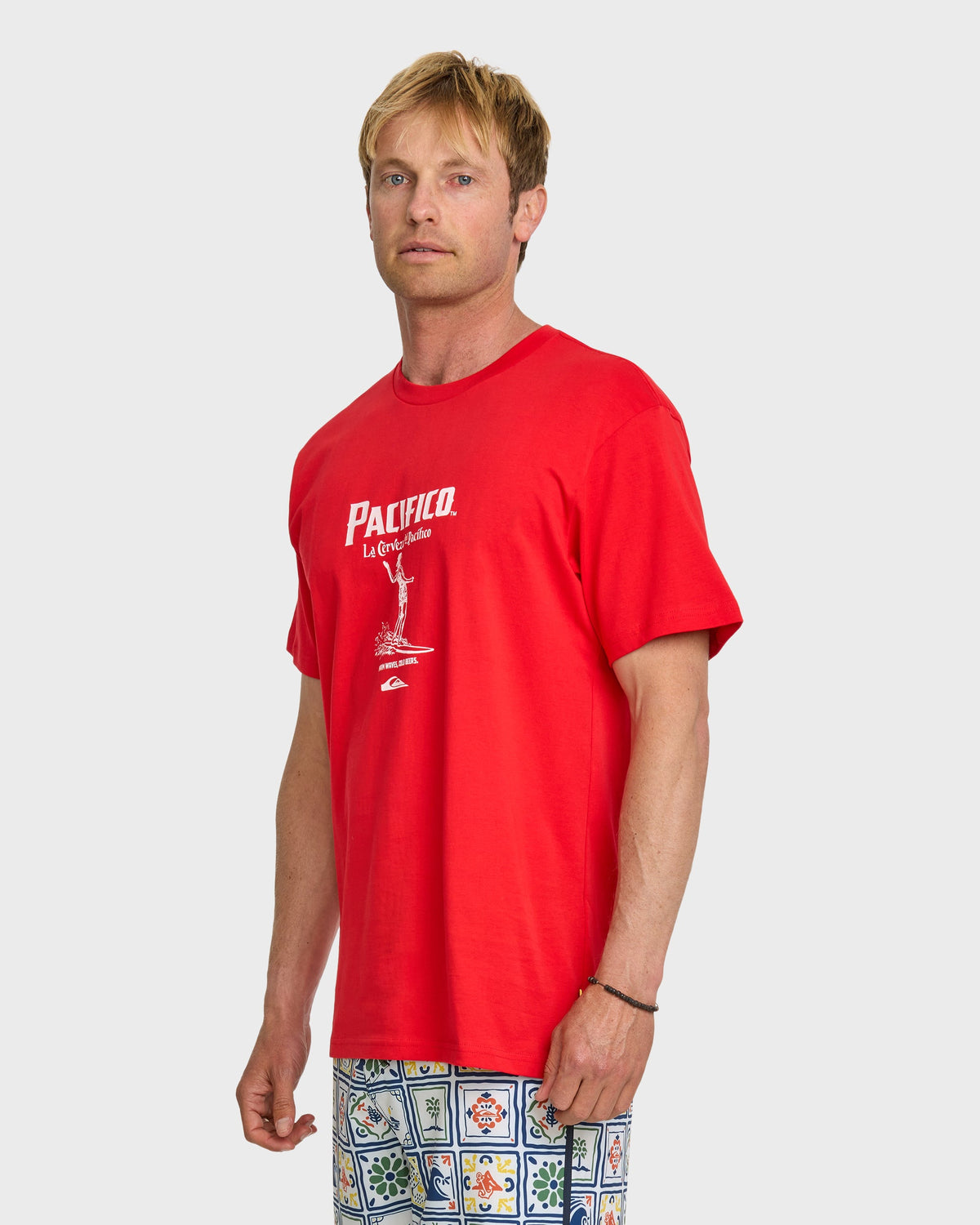 Quiksilver x Pacifico Baja Arch T-Shirt - Red | Quick Silver
