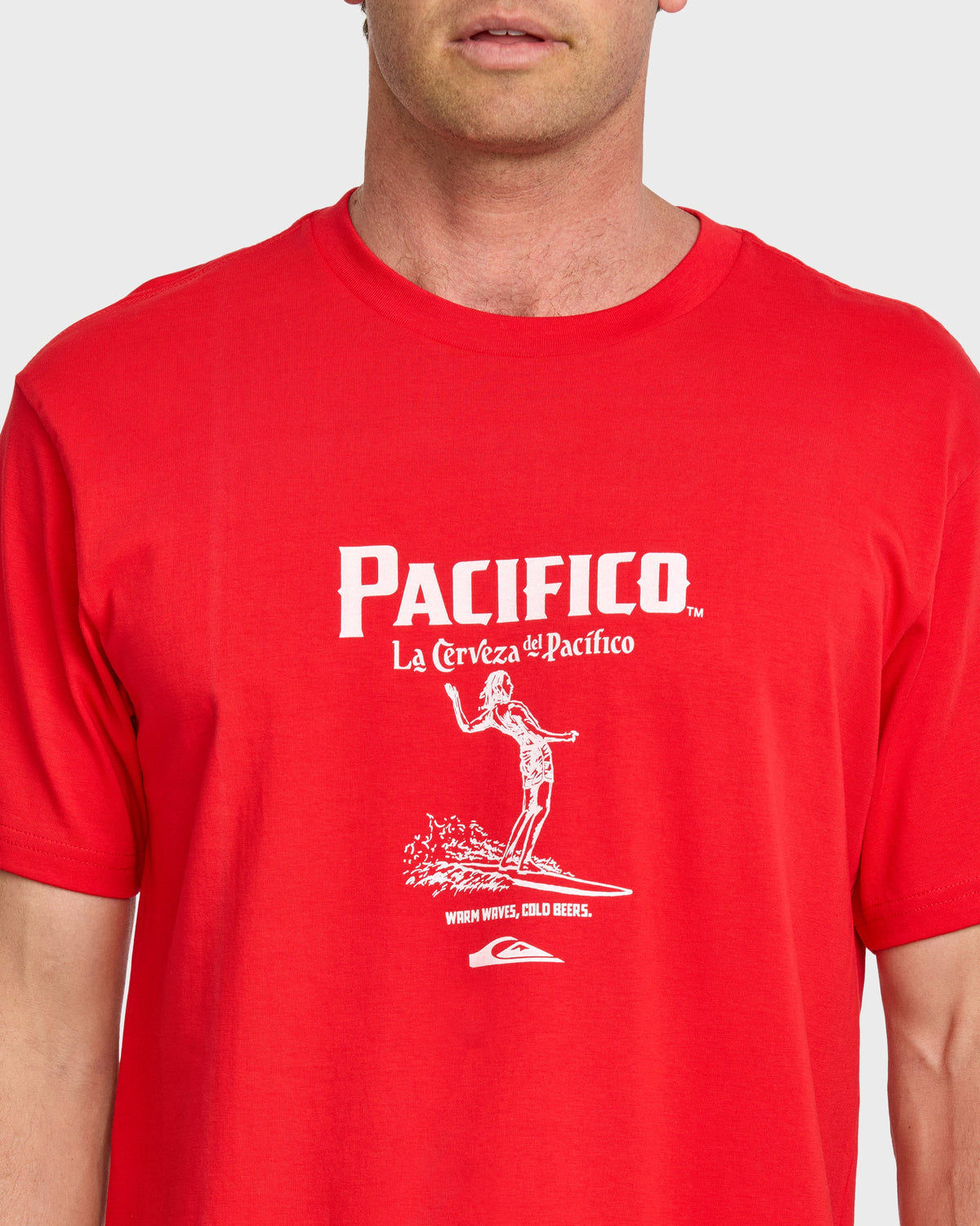 Quiksilver x Pacifico Baja Arch T-Shirt - Red | Quick Silver