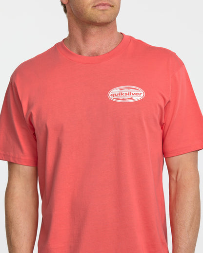 2000S Boarding T-Shirt - Coral | Quick Silver