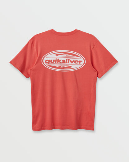 2000S Boarding T-Shirt - Coral | Quick Silver