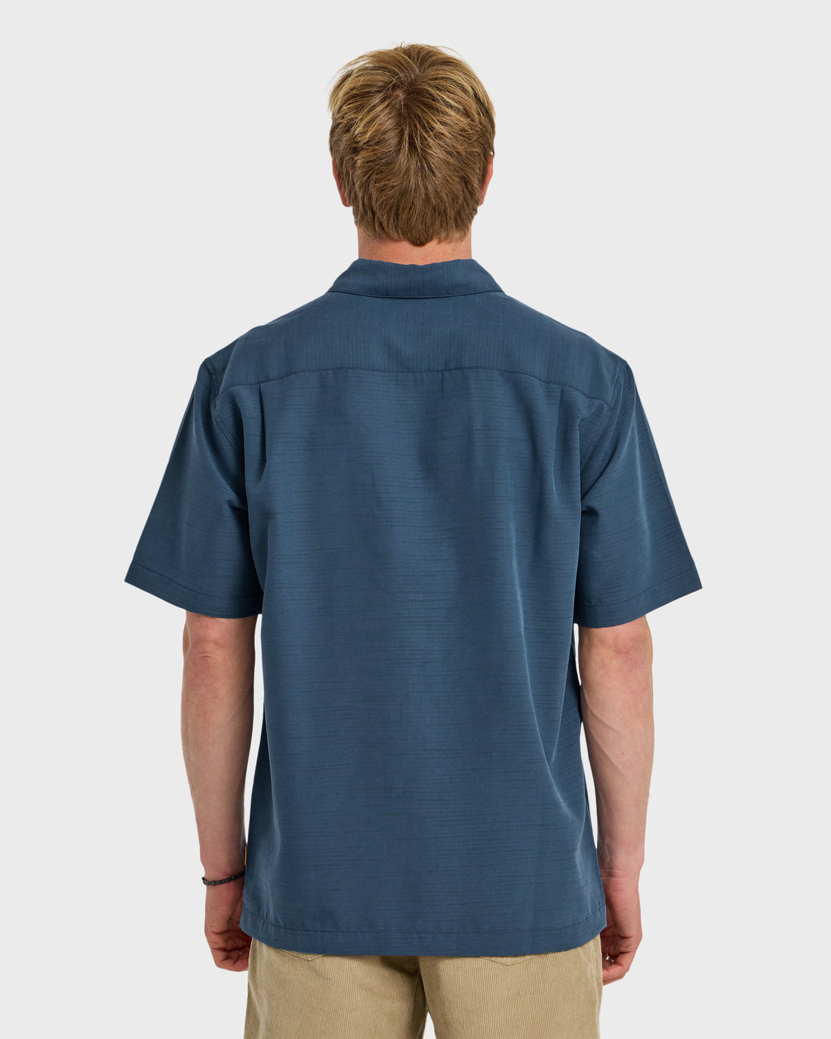 Waterman Centinela Premium Anti-Wrinkle Shirt - Navy | Quick Silver