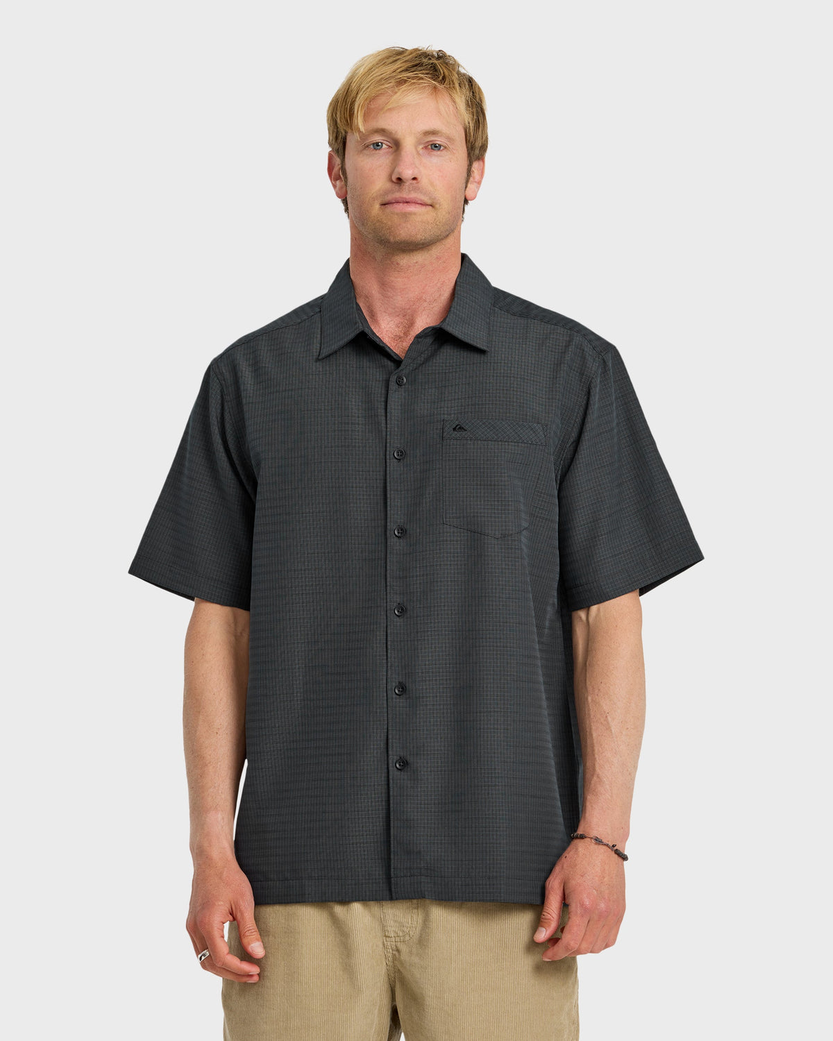 Waterman Centinela Premium Anti-Wrinkle Shirt - Black | Quick Silver