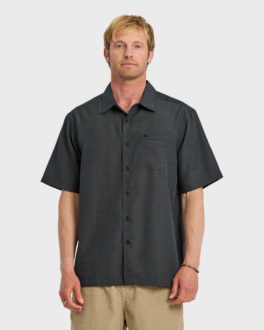 Waterman Centinela Premium Anti-Wrinkle Shirt - Black | Quick Silver