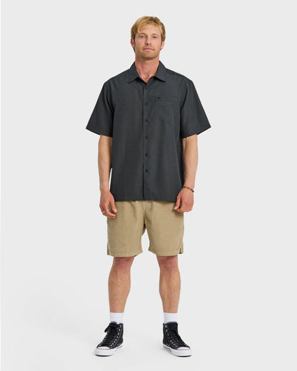 Waterman Centinela Premium Anti-Wrinkle Shirt - Black | Quick Silver