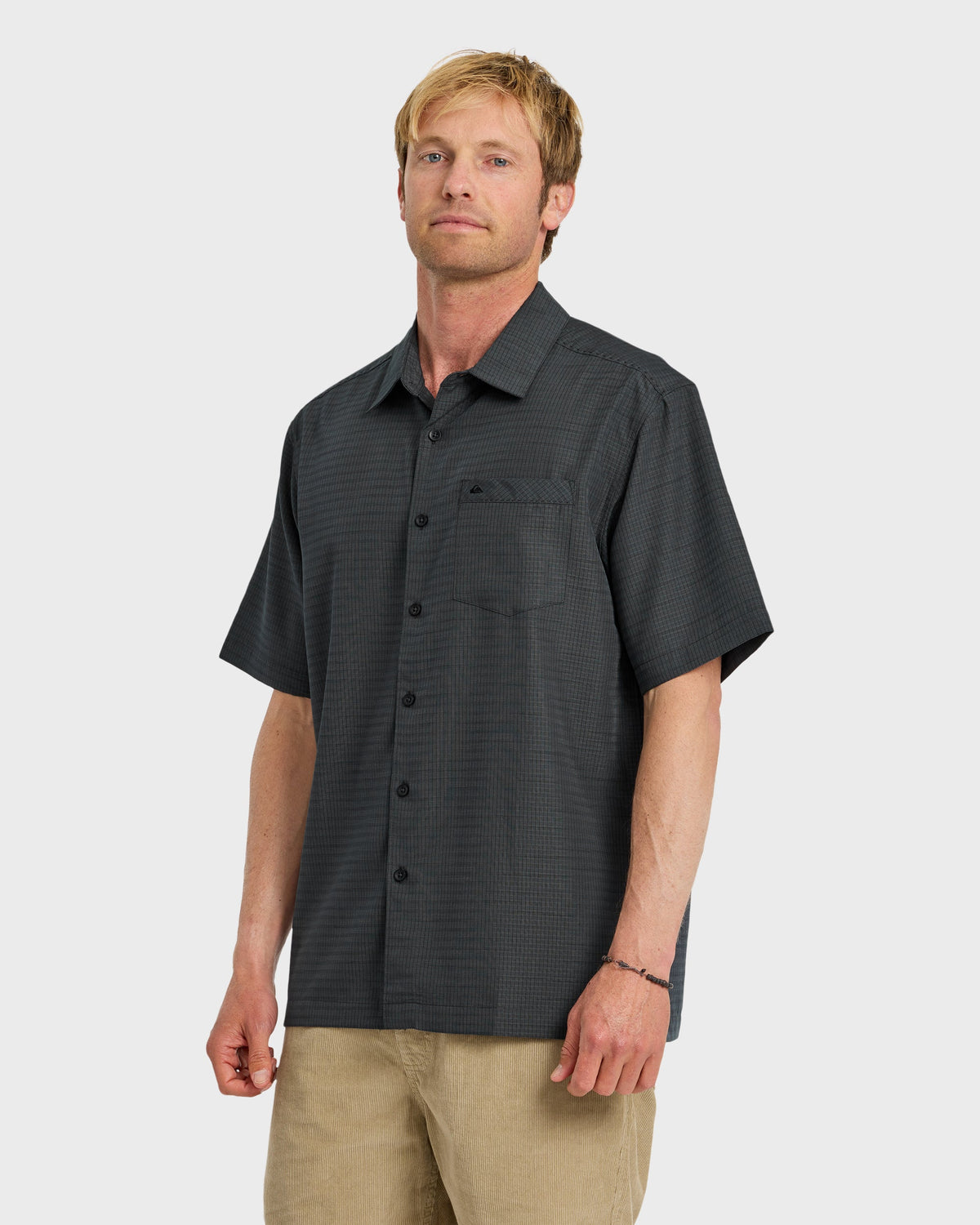 Waterman Centinela Premium Anti-Wrinkle Shirt - Black | Quick Silver