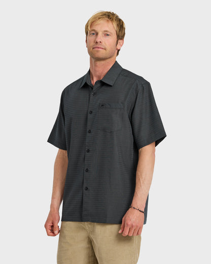 Waterman Centinela Premium Anti-Wrinkle Shirt - Black | Quick Silver
