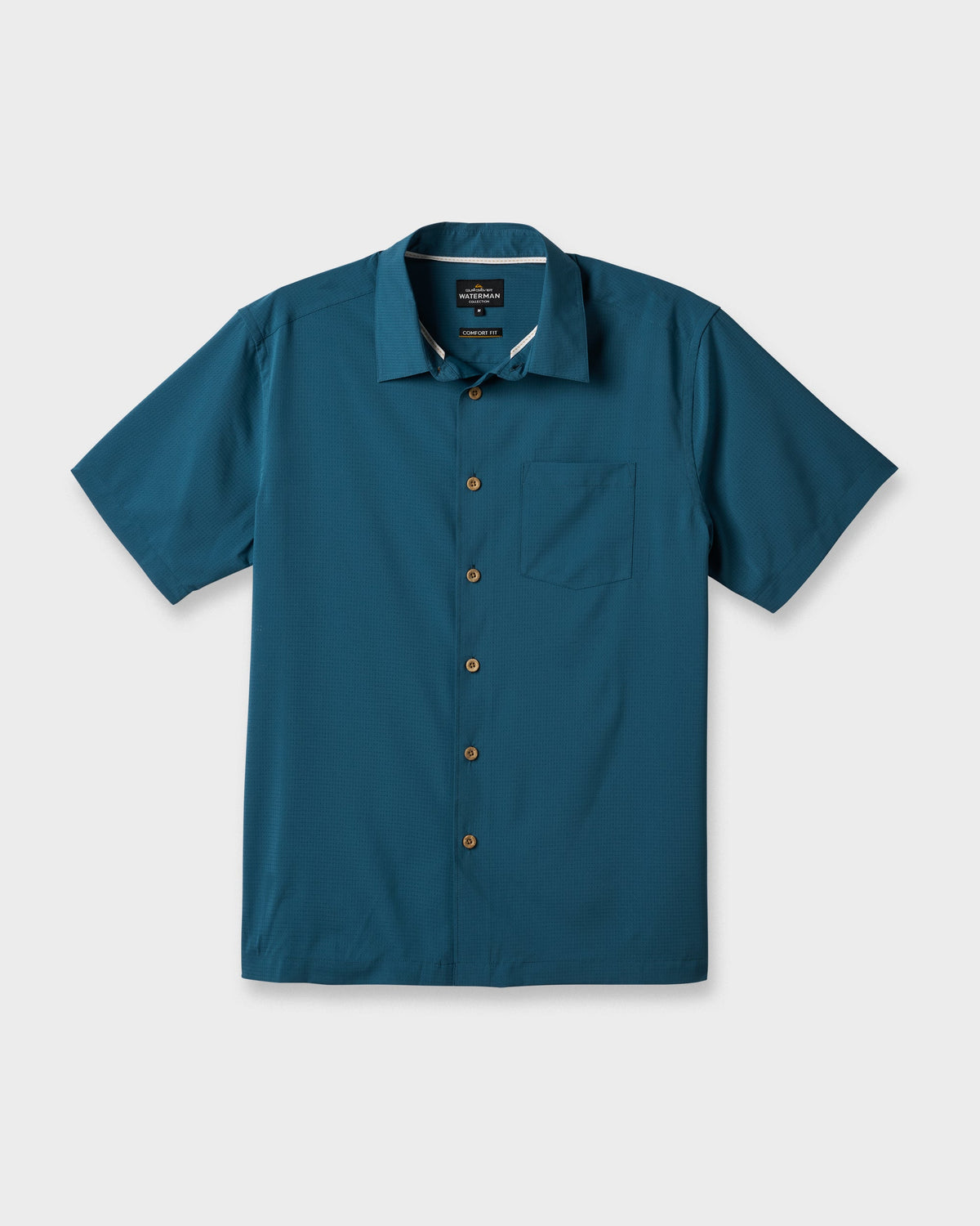 Chaser Short Sleeve Woven Shirt - Real Teal | Quick Silver