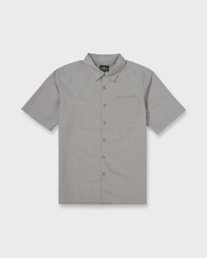 Waterman Centinela Premium Anti-Wrinkle Shirt - Grey | Quick Silver