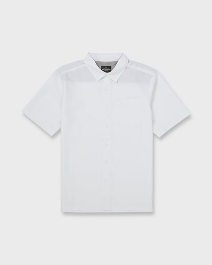 Waterman Centinela Premium Anti-Wrinkle Shirt - White | Quick Silver