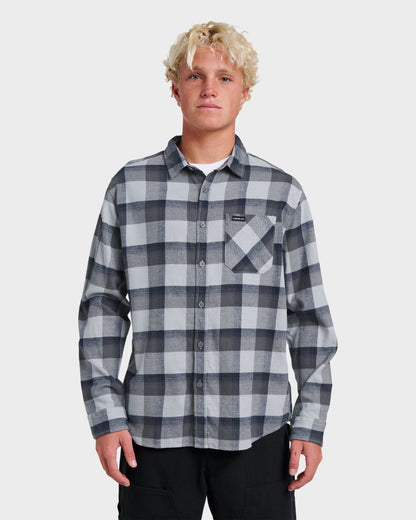 Penmar Check Flannel Shirt - Quarry | Quick Silver