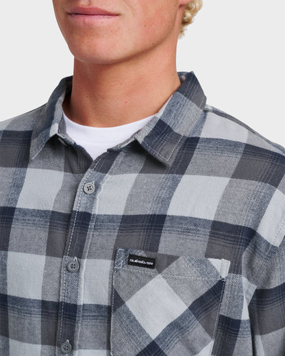 Penmar Check Flannel Shirt - Quarry | Quick Silver