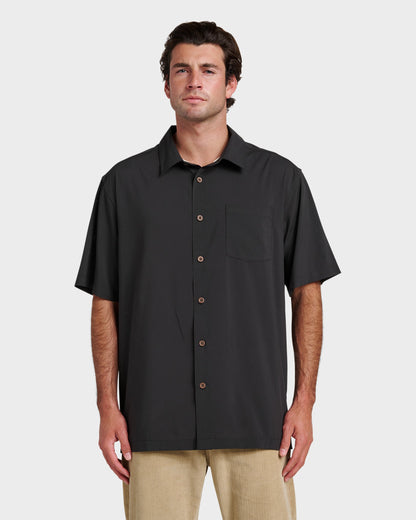 Chaser Short Sleeve Woven Shirt - Phantom | Quick Silver