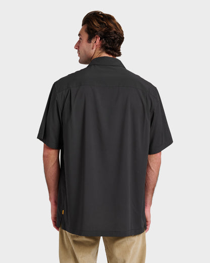 Chaser Short Sleeve Woven Shirt - Phantom | Quick Silver