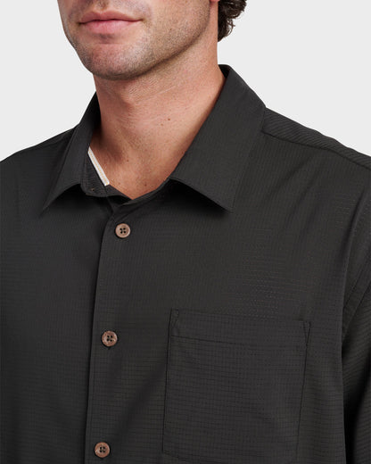 Chaser Short Sleeve Woven Shirt - Phantom | Quick Silver