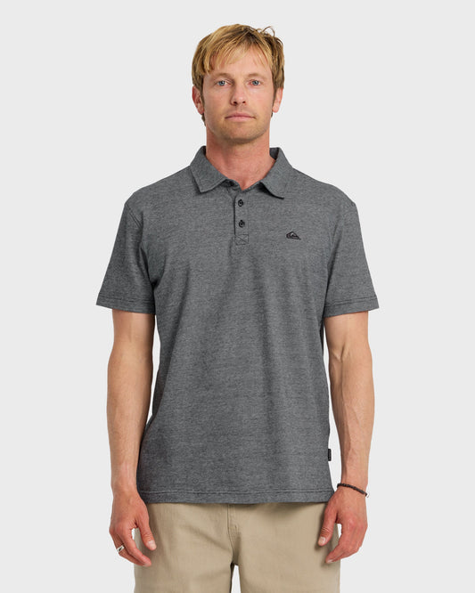 Sunset Cruise Polo Shirt - Black | Quick Silver
