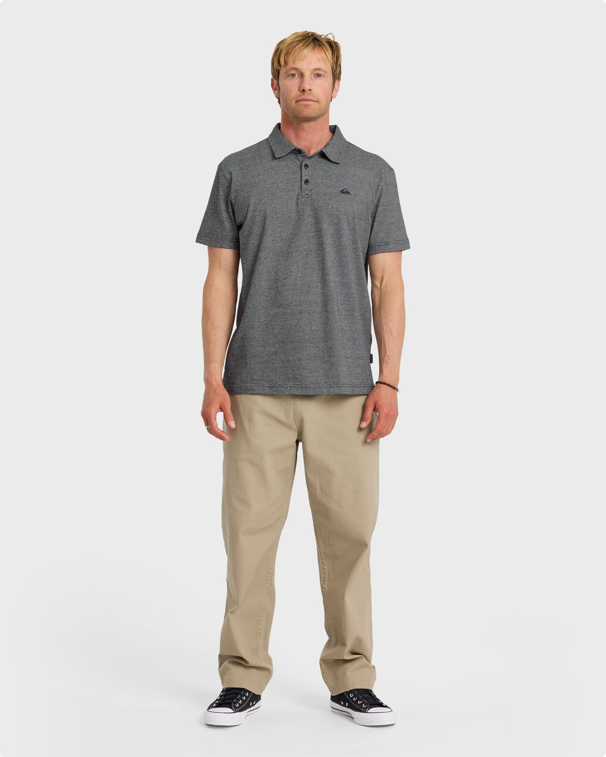 Sunset Cruise Polo Shirt - Black | Quick Silver