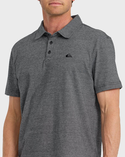 Sunset Cruise Polo Shirt - Black | Quick Silver