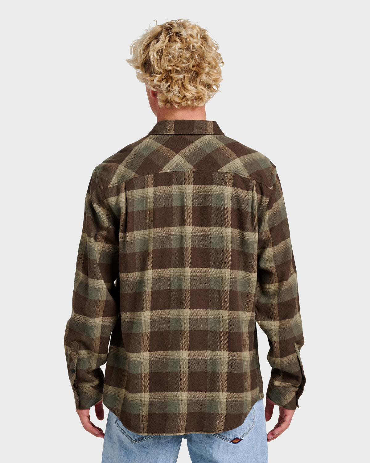 Penmar Check Flannel Shirt - Chocolate Brown | Quick Silver