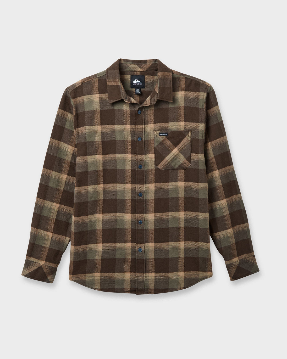 Penmar Check Flannel Shirt - Chocolate Brown | Quick Silver