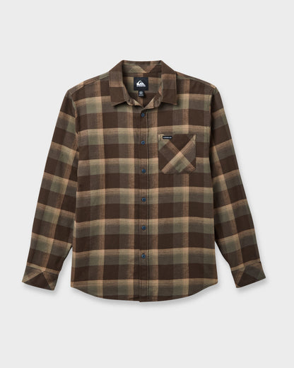 Penmar Check Flannel Shirt - Chocolate Brown | Quick Silver