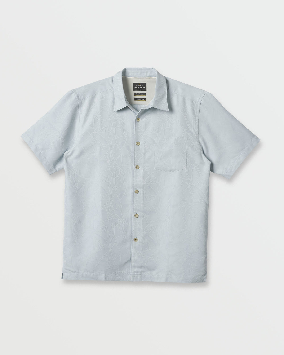 Waterman Island Jungle Shirt - Cool Blue | Quick Silver