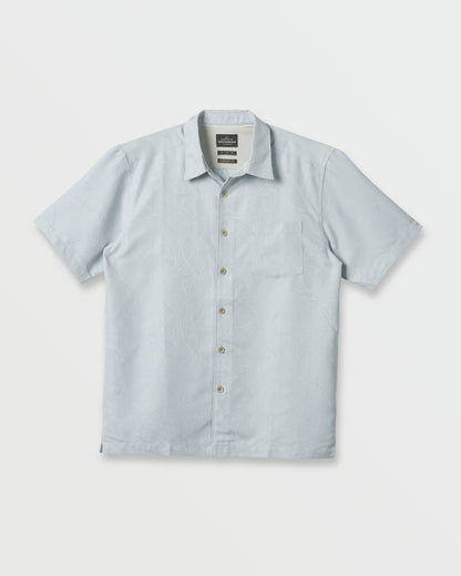 Waterman Island Jungle Shirt - Cool Blue | Quick Silver