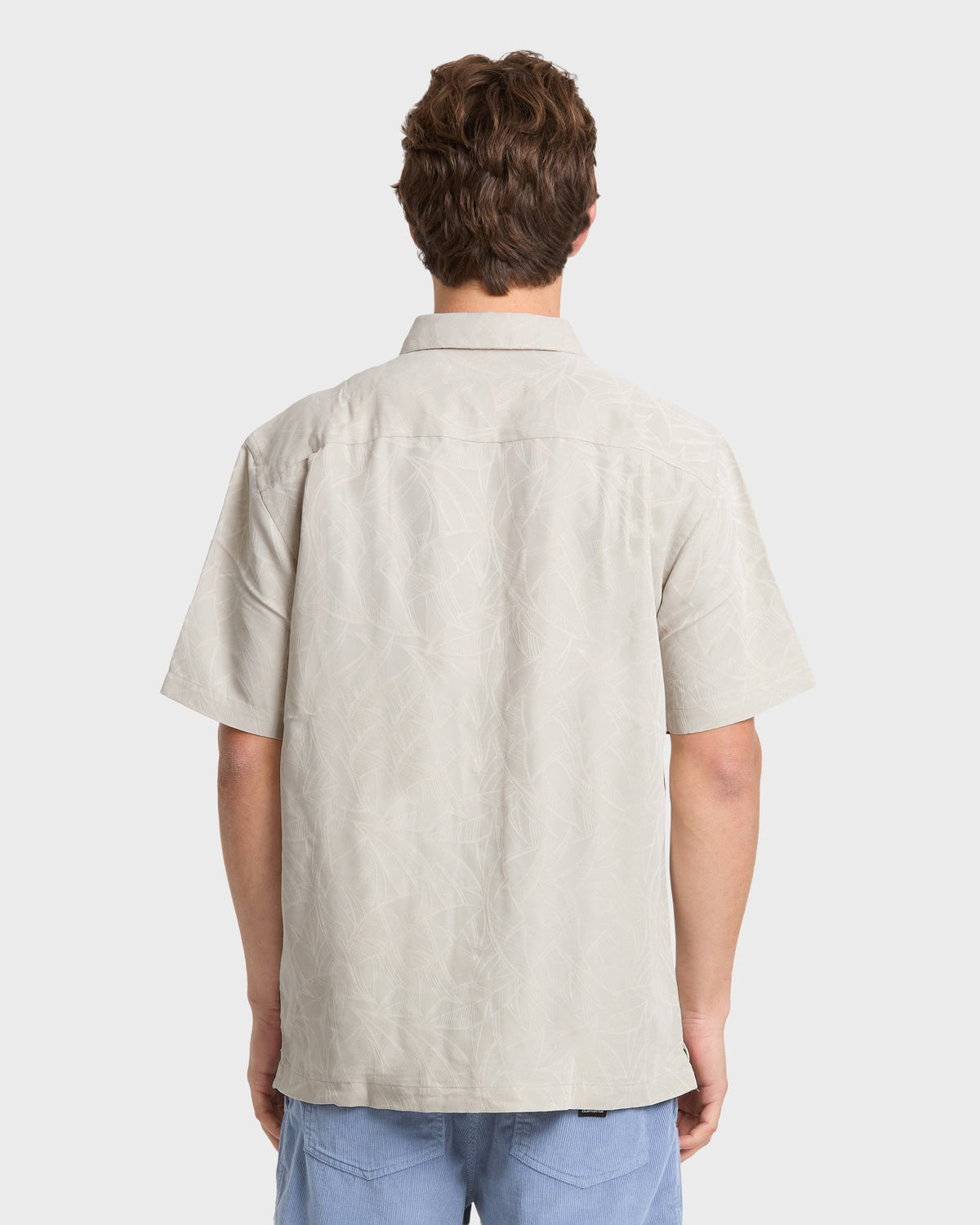 Waterman Island Jungle Shirt - Pelican | Quick Silver