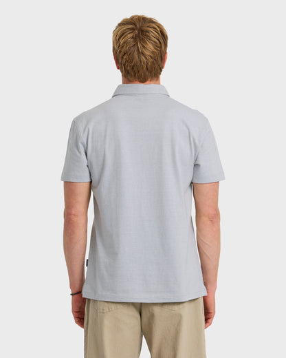 Sunset Cruise Polo Shirt - Smoked Gray | Quick Silver