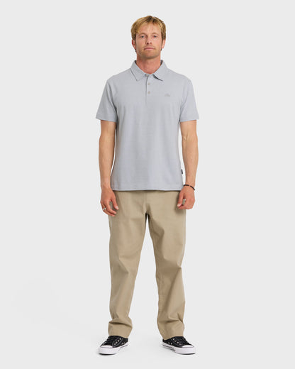 Sunset Cruise Polo Shirt - Smoked Gray | Quick Silver