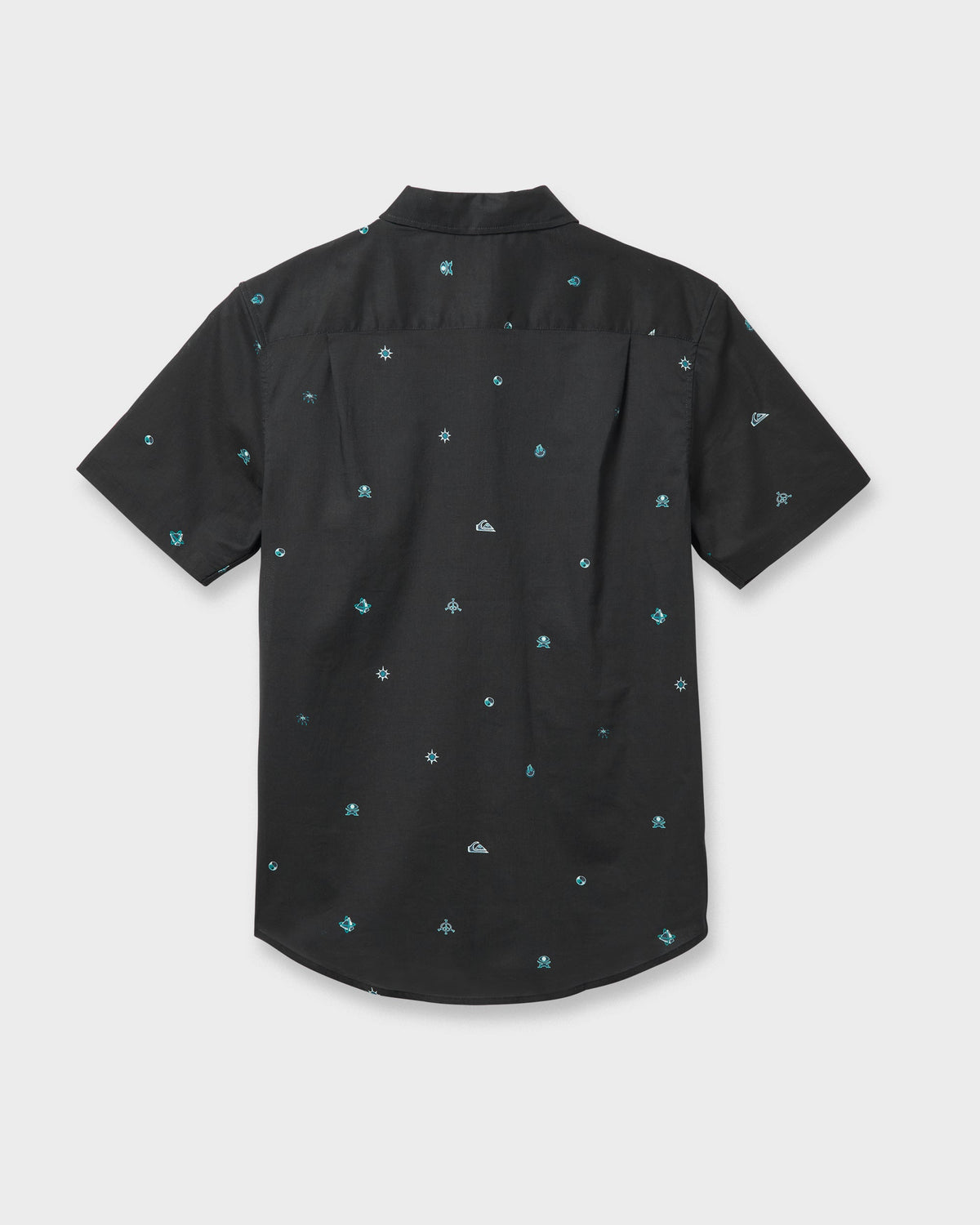 Mini Dimensions Classic Short Sleeve Shirt - Black | Quick Silver