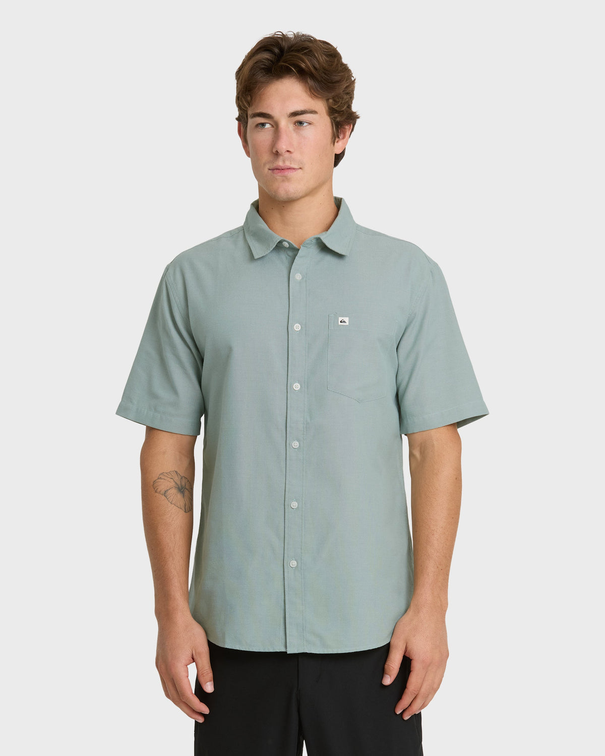 Shoreline Classic Short Sleeve Shirt - Herb | Quick Silver