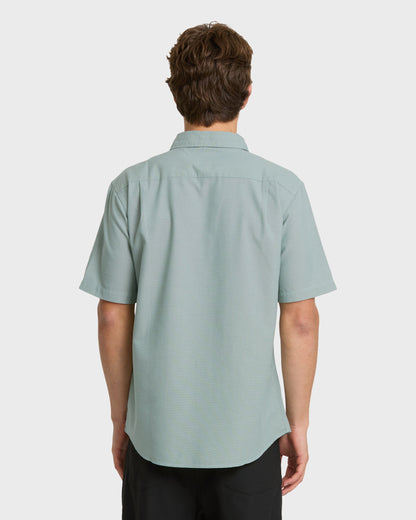 Shoreline Classic Short Sleeve Shirt - Herb | Quick Silver