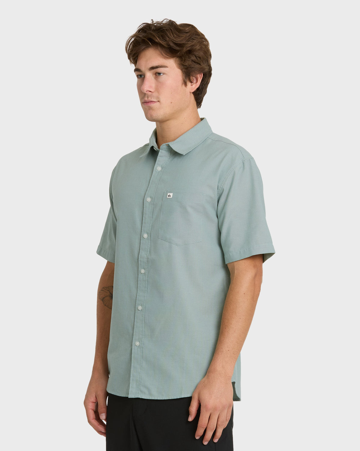 Shoreline Classic Short Sleeve Shirt - Herb | Quick Silver