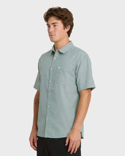 Shoreline Classic Short Sleeve Shirt - Herb | Quick Silver