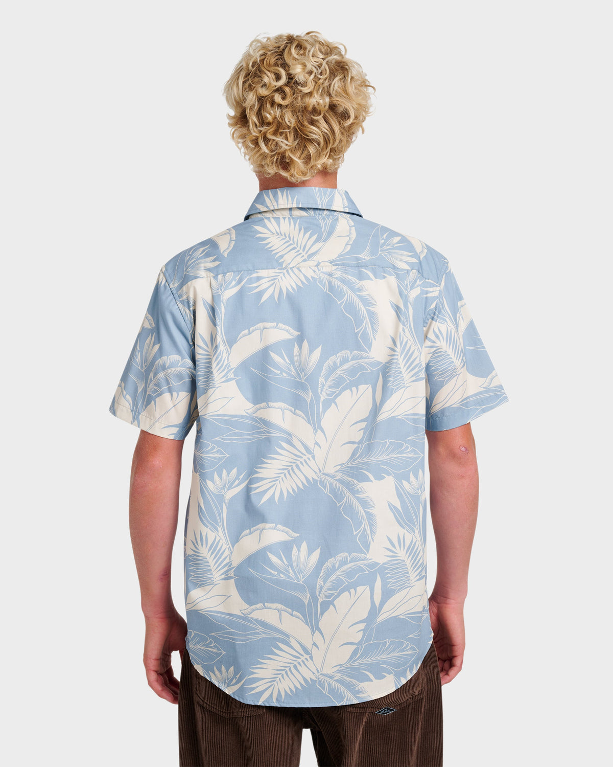 Kahanu Classic Short Sleeve Shirt - Ashley Blue | Quick Silver