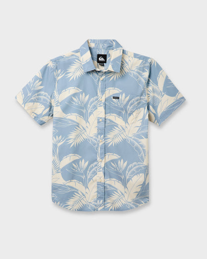 Kahanu Classic Short Sleeve Shirt - Ashley Blue | Quick Silver