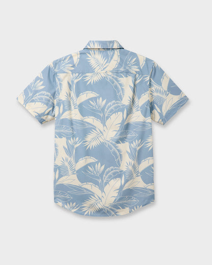 Kahanu Classic Short Sleeve Shirt - Ashley Blue | Quick Silver
