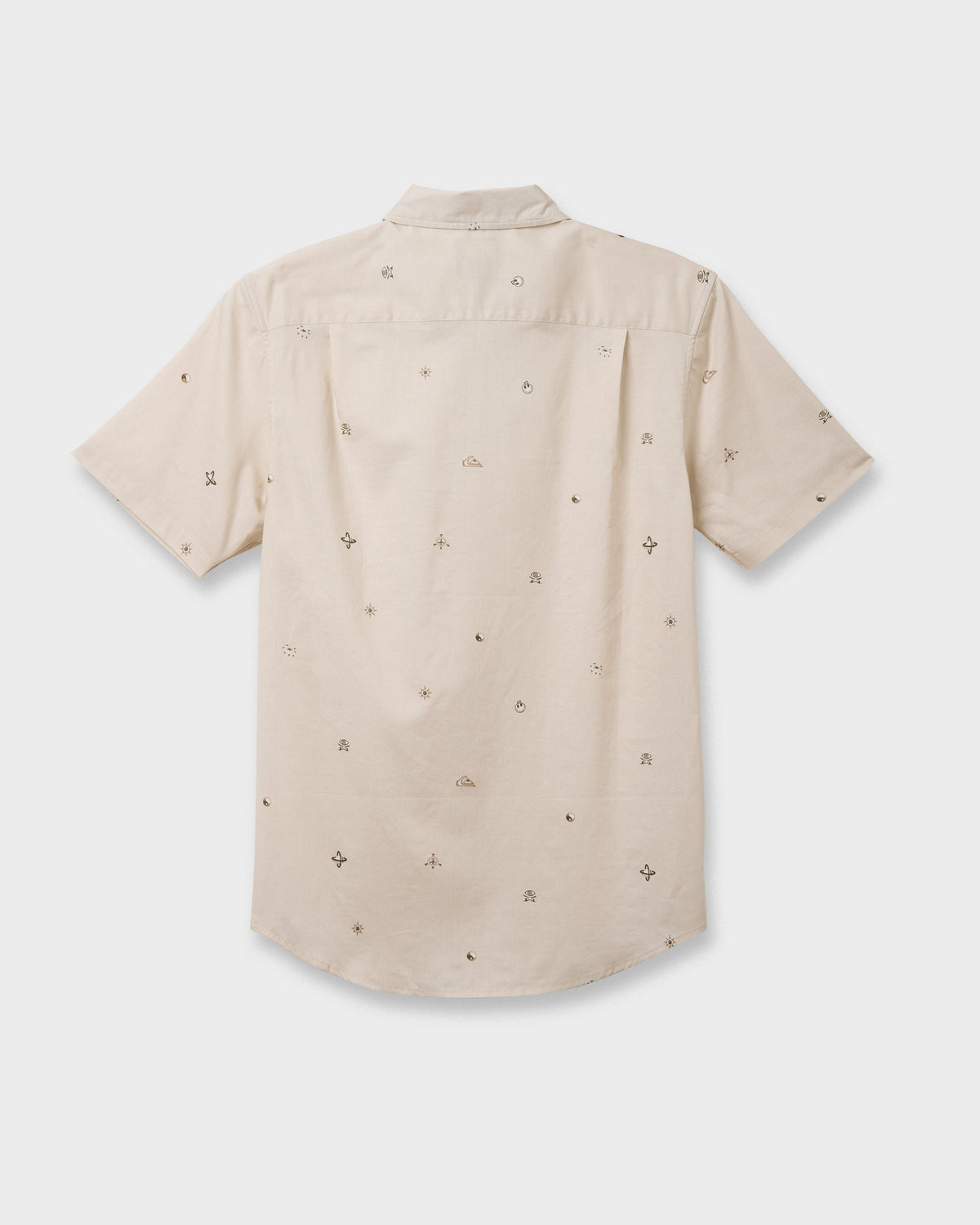 Mini Dimensions Classic Short Sleeve Shirt - Silver Birch | Quick Silver
