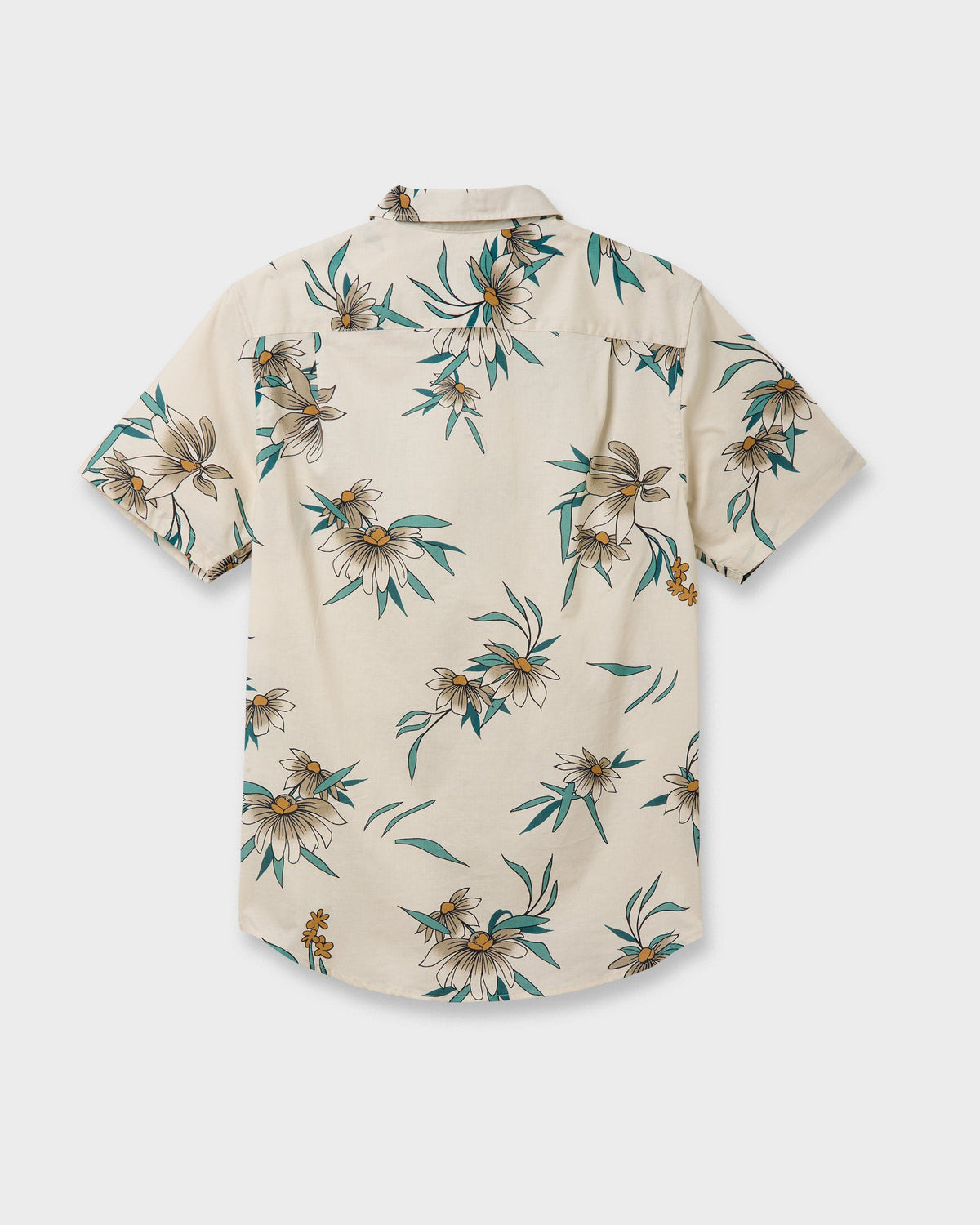 Costal Flora Classic Short Sleeve Shirt - Moonstruck | Quick Silver