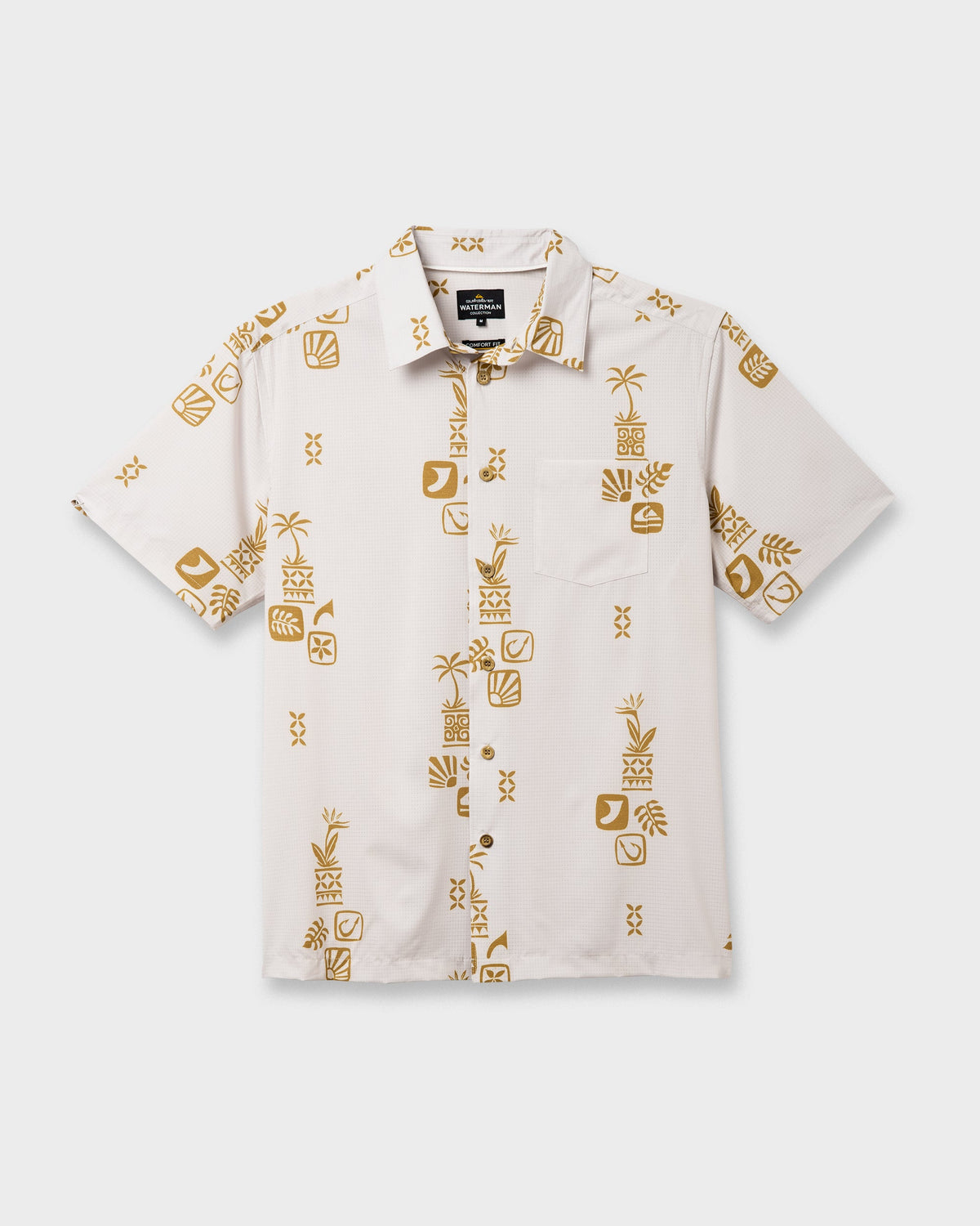 Waterman Mystic Fin Shirt - Moonbeam | Quick Silver
