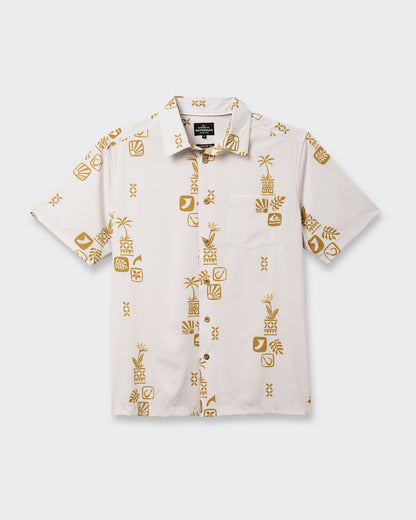 Waterman Mystic Fin Shirt - Moonbeam | Quick Silver
