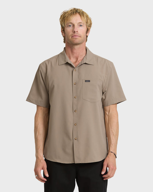 Allport Classic Short Sleeve Shirt - Fallen Rock | Quick Silver