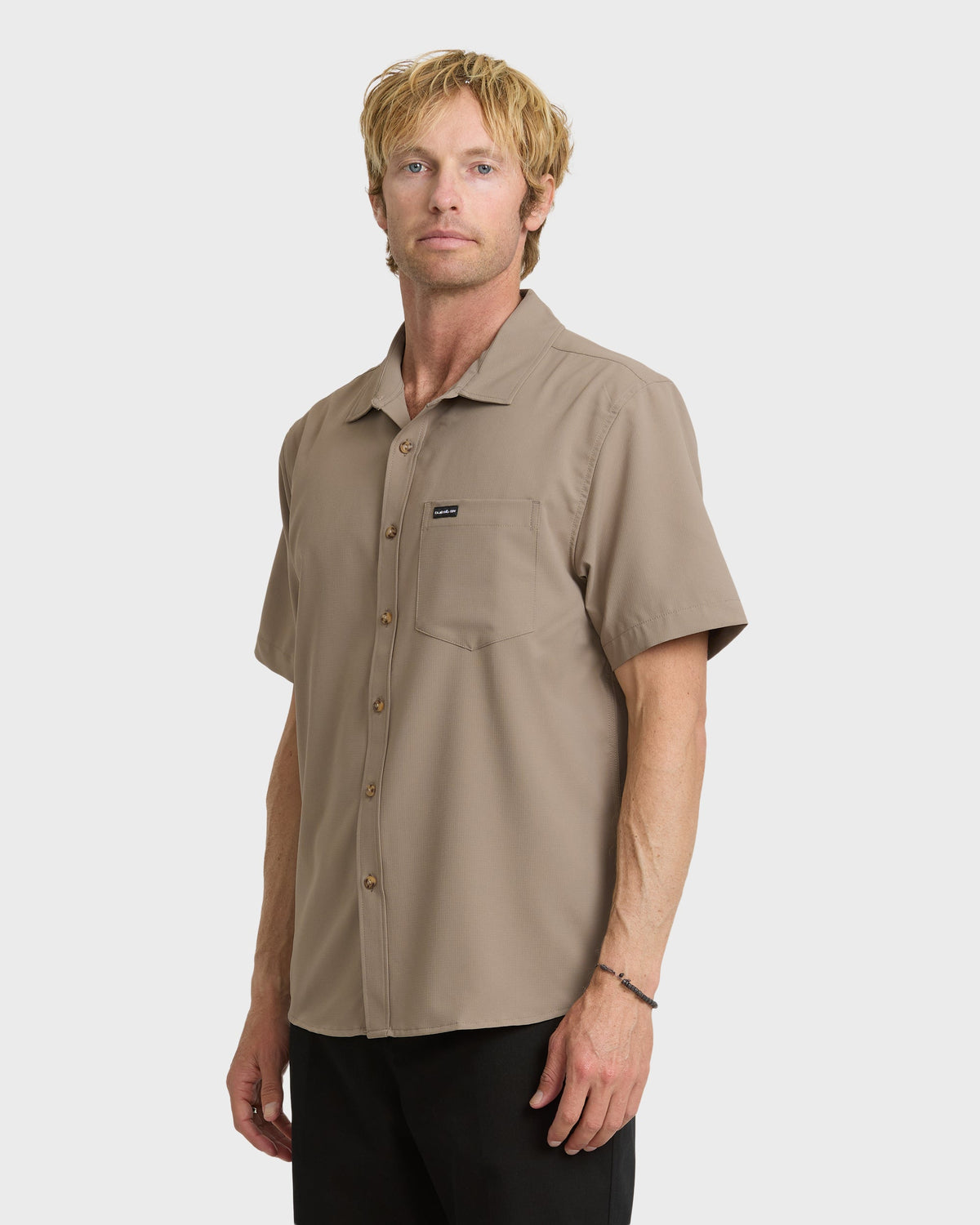 Allport Classic Short Sleeve Shirt - Fallen Rock | Quick Silver