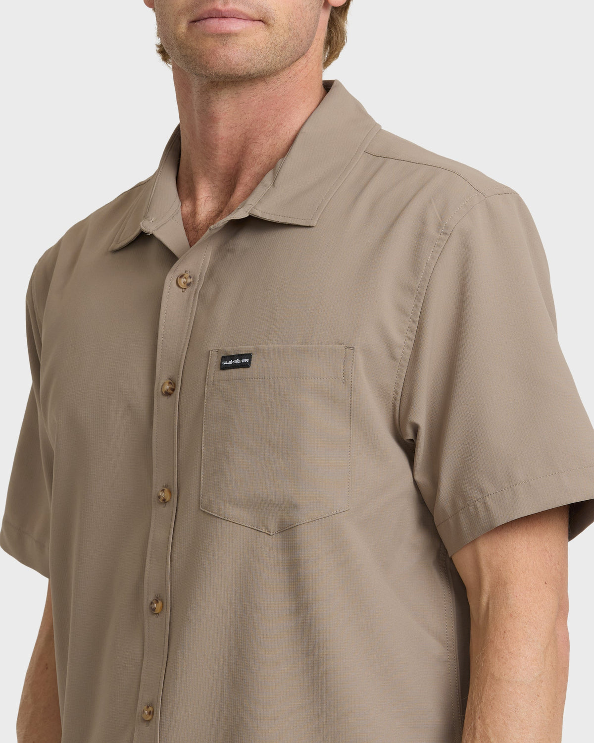 Allport Classic Short Sleeve Shirt - Fallen Rock | Quick Silver