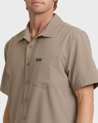 Allport Classic Short Sleeve Shirt - Fallen Rock | Quick Silver