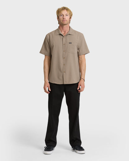 Allport Classic Short Sleeve Shirt - Fallen Rock | Quick Silver
