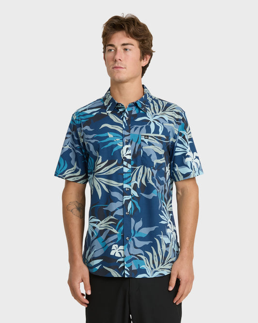Blueweed Classic Short Sleeve Shirt - Navy | Quick Silver