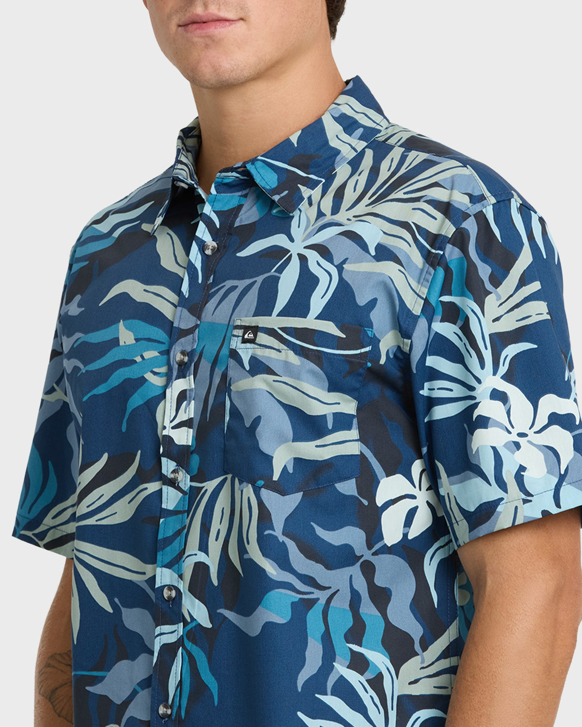 Blueweed Classic Short Sleeve Shirt - Navy | Quick Silver