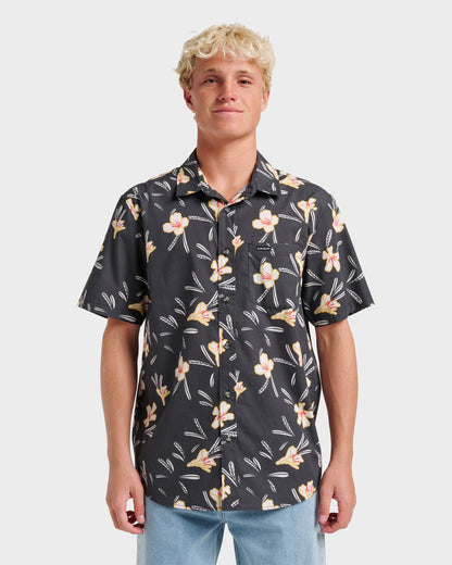 Kaneohe Classic Short Sleeve Shirt - Phantom | Quick Silver