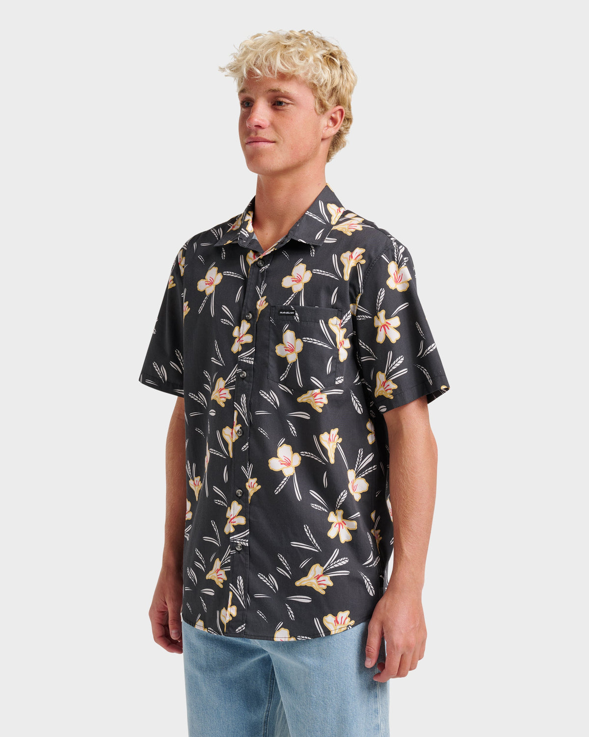 Kaneohe Classic Short Sleeve Shirt - Phantom | Quick Silver